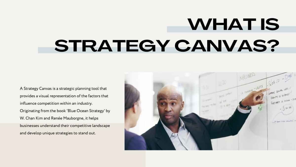 Modern Minimal Strategy Canvas Infographics - slide 4