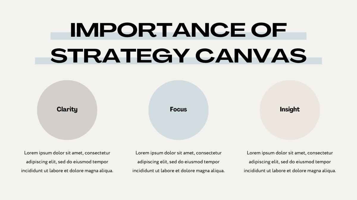 Modern Minimal Strategy Canvas Infographics - slide 5