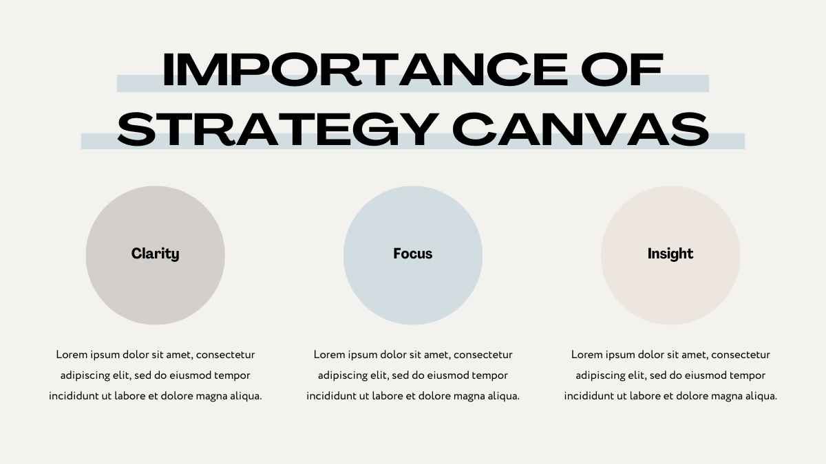 Modern Minimal Strategy Canvas Infographics - slide 6