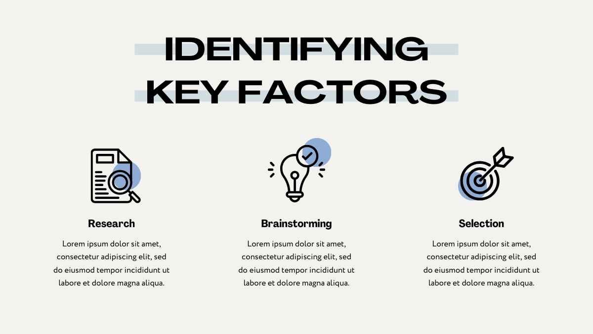 Modern Minimal Strategy Canvas Infographics - slide 9