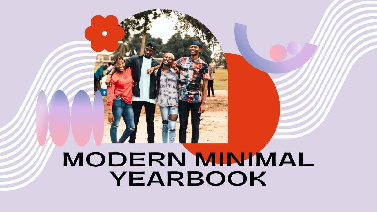 Modern Minimal Yearbook Slides - slide 1