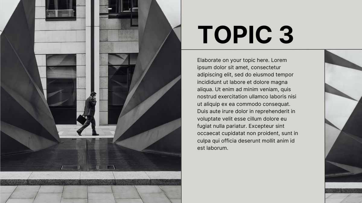 Modern Minimalist Architecture Slides - slide 6