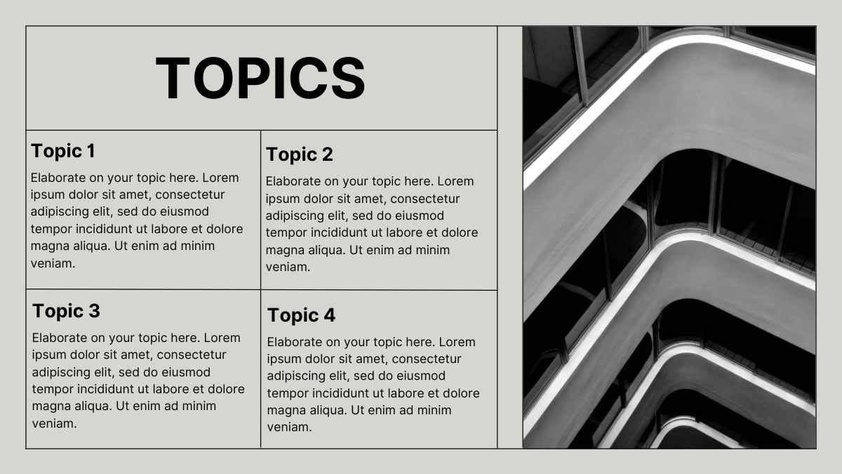 Modern Minimalist Architecture Slides - slide 9