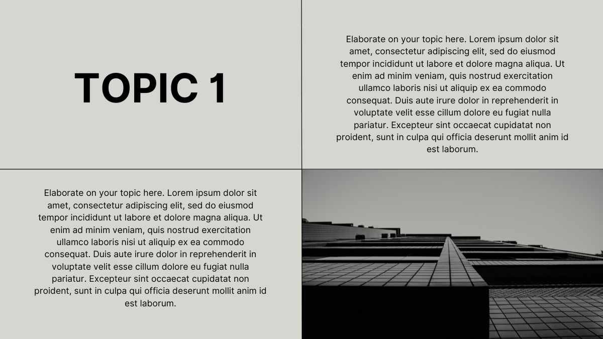 Modern Minimalist Architecture Slides - slide 8