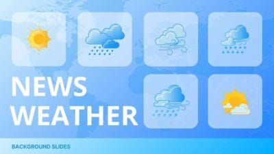 Slides Carnival Google Slides and PowerPoint Template Modern News Weather Background Slides 1