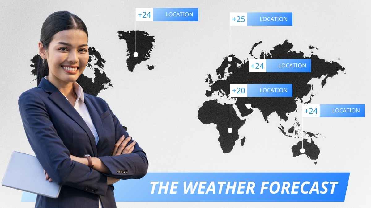 Modern News Weather Background Slides - slide 6