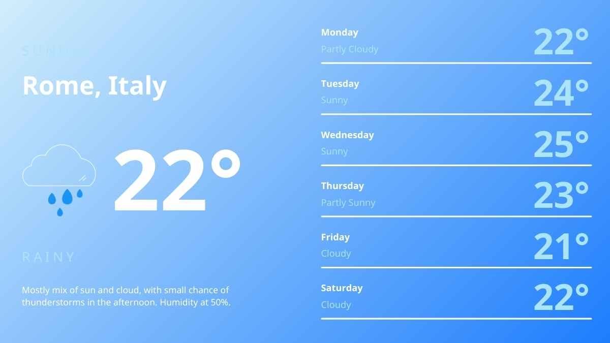 Modern News Weather Background Slides - slide 9