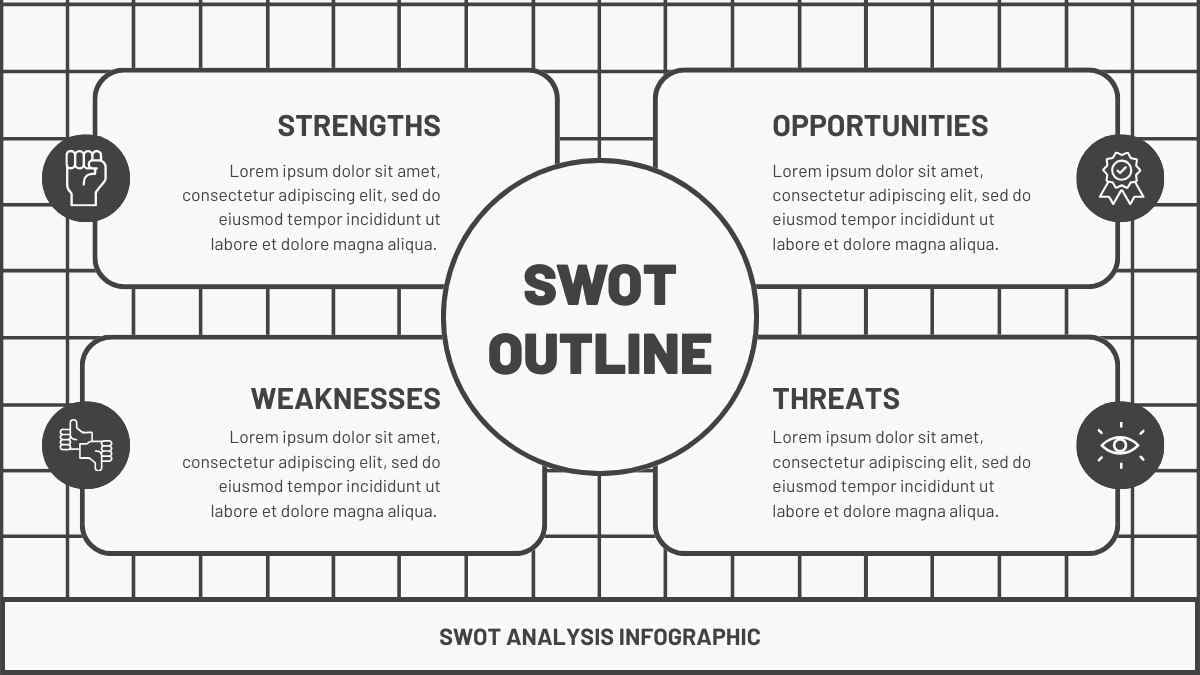 Analisis SWOT Diagonal Gelap - slide 1