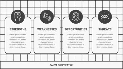 Modern Outline SWOT Analysis