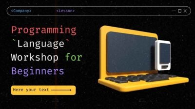 Modern 3D Programming Language Workshop for Beginners