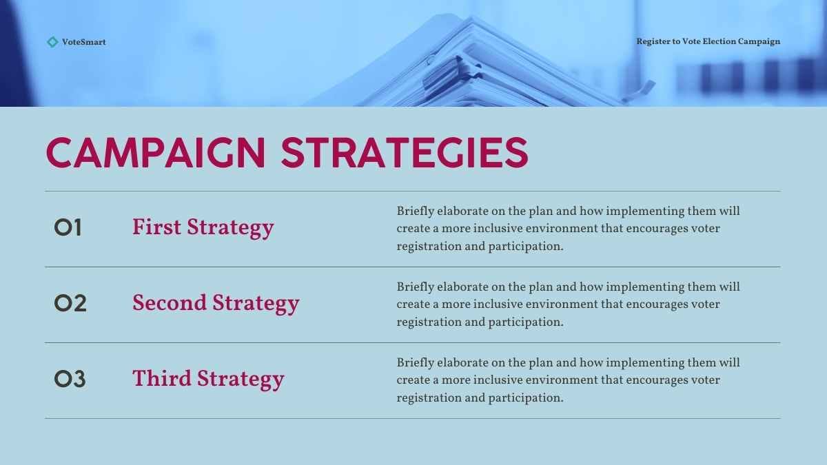 Modern Register to Vote Election Campaign - slide 14