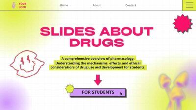 Slides Carnival Google Slides and PowerPoint Template Modern Slides On Drugs For Students 1