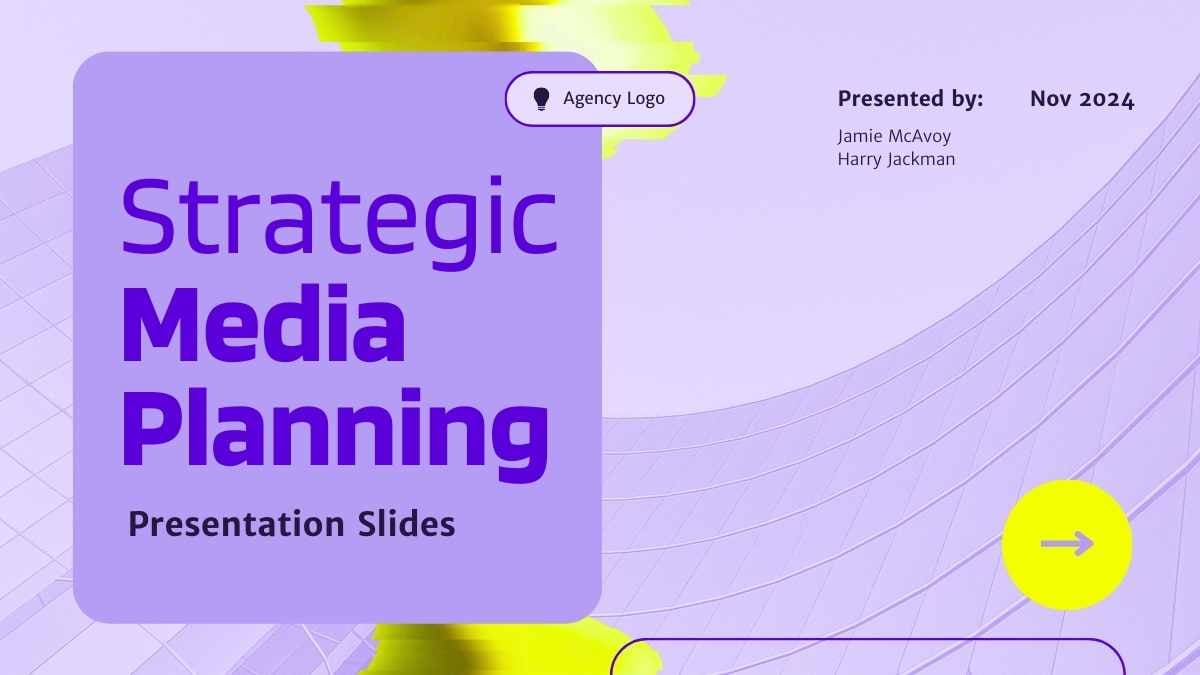 Modern Strategic Media Planning Slides - slide 1