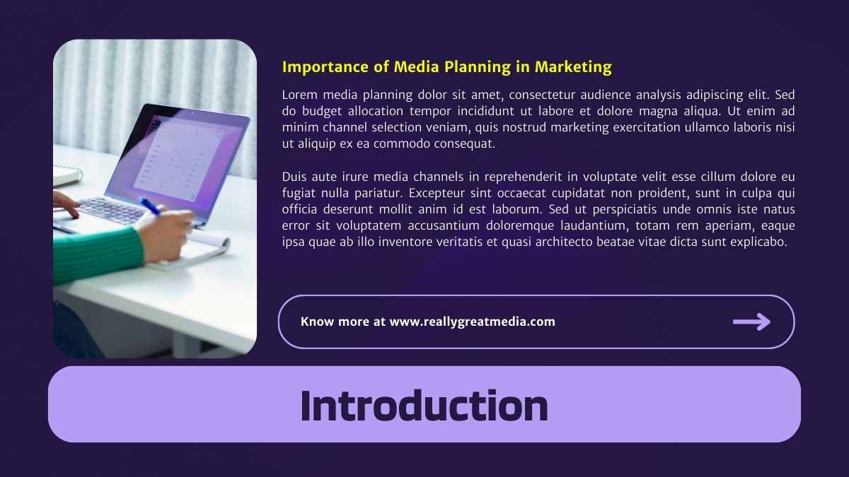 Modern Strategic Media Planning Slides - slide 4