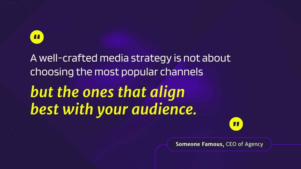 Modern Strategic Media Planning Slides - slide 6