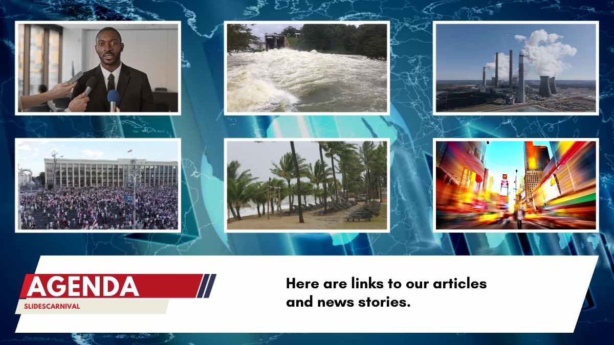 Modern TV News Update Slides - slide 2