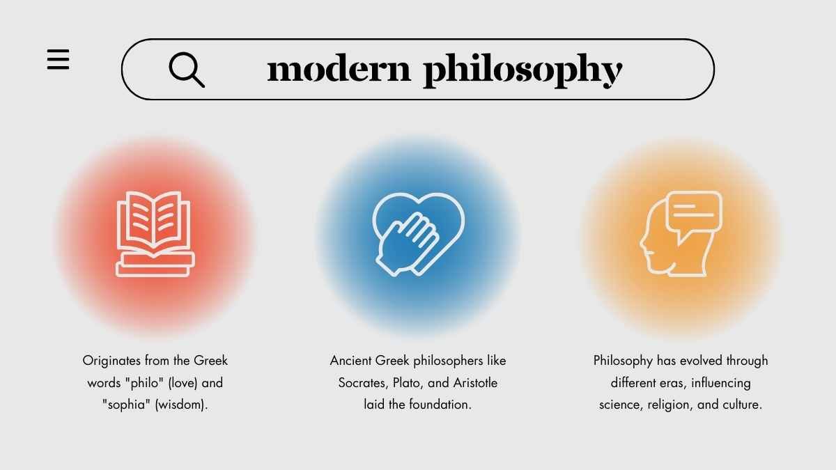 Modern UI Introduction To Philosophy Slides - slide 5