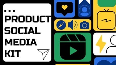 Modern Product Social Media Kit Slides