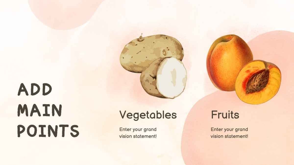 Watercolor Food Pyramid Lesson for Elementary Slides - slide 9