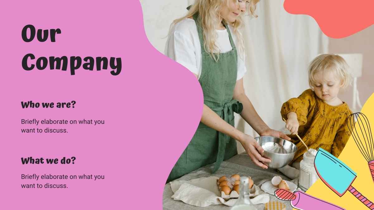 Cute Kids Baking Workshop Slides - slide 8