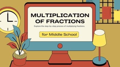 Slides Carnival Google Slides and PowerPoint Template Multiplication of Fractions Lesson for Middle School 1