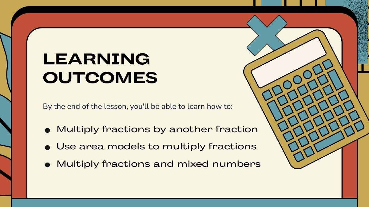 Multiplication of Fractions Lesson for Middle School  - slide 5