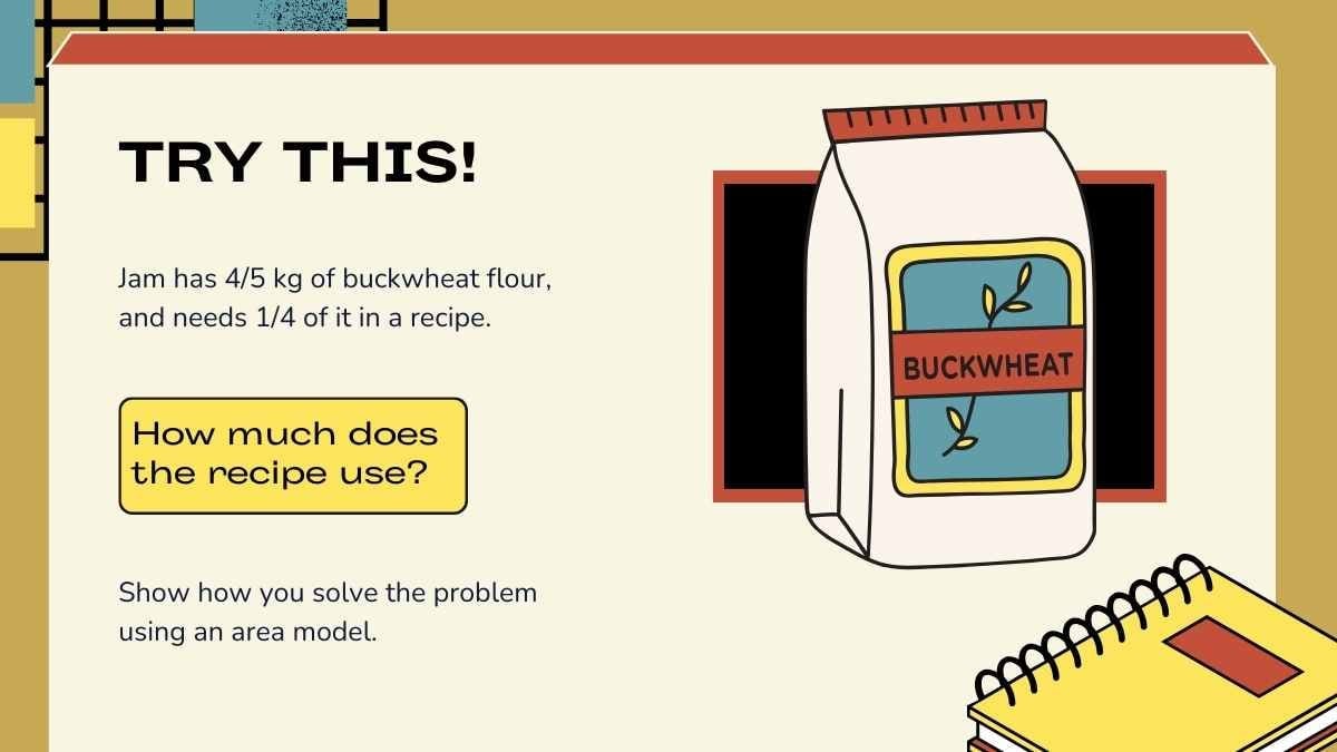 Multiplication of Fractions Lesson for Middle School  - slide 9