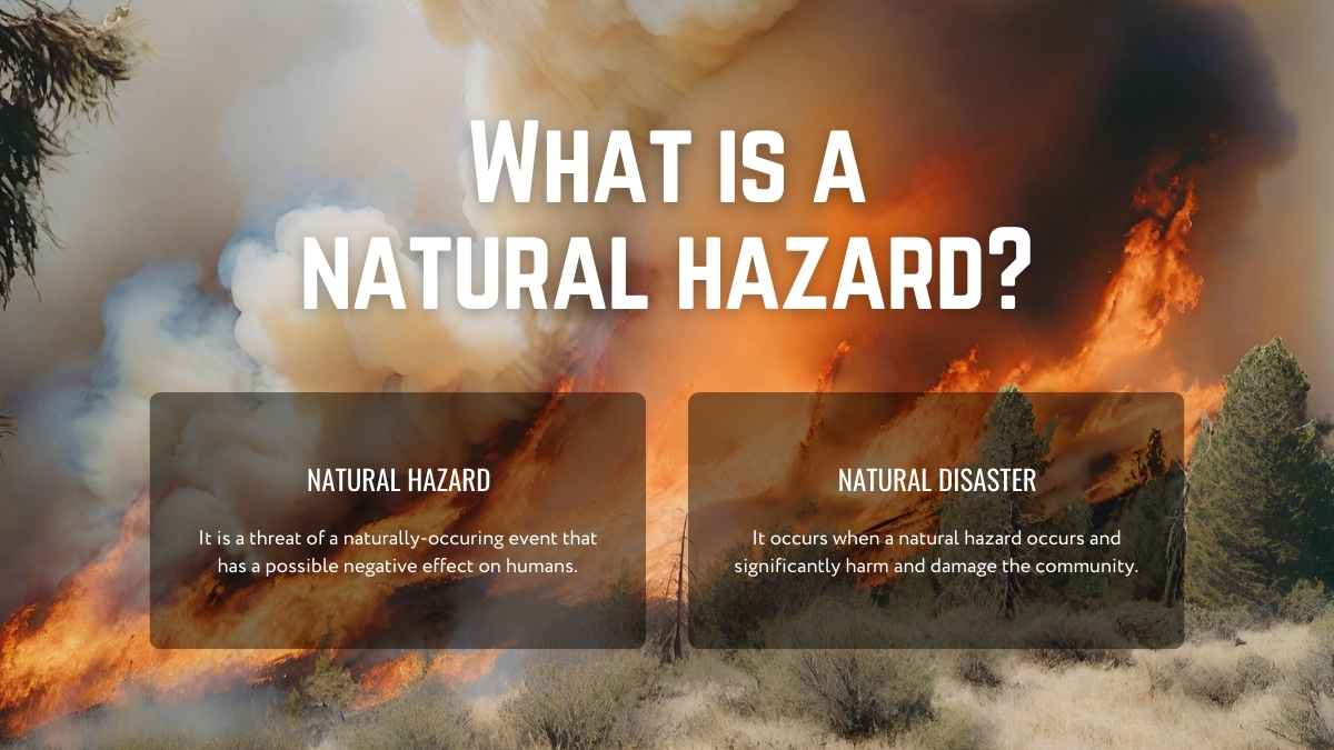 Natural Hazards Lesson - slide 6