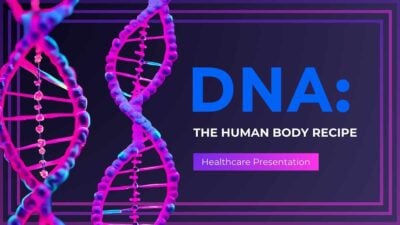 DNA: The Human Body Recipe Violet Slides