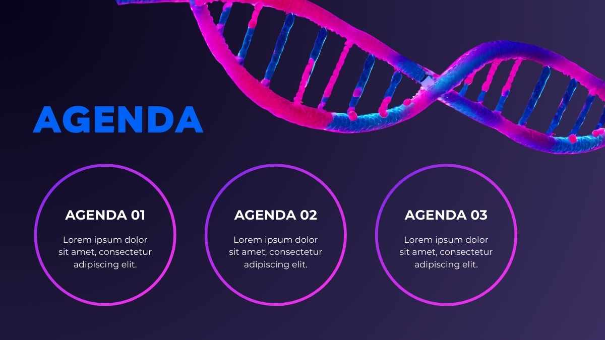 DNA: The Human Body Recipe Violet Slides - slide 2