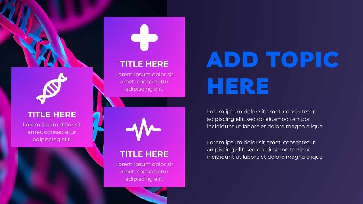 DNA: The Human Body Recipe Violet Slides - slide 8