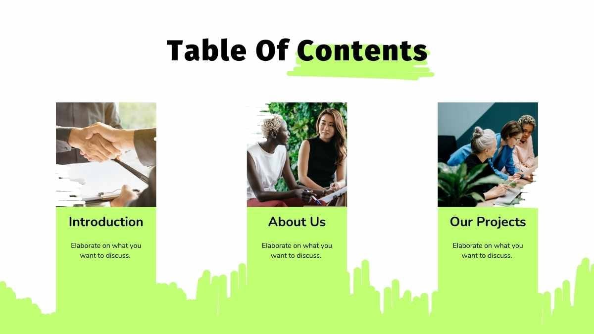 Neon Startup Business Plan Slides - slide 3