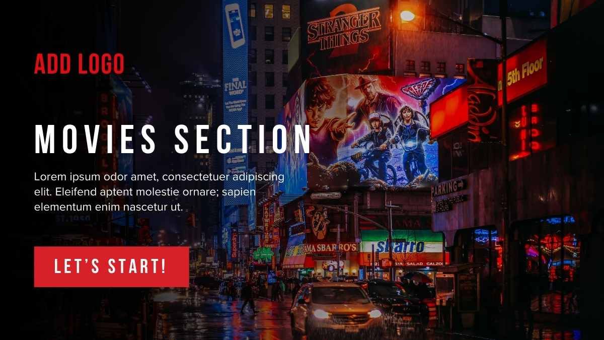 Netflix Aesthetic Background Slides - diapositiva 2