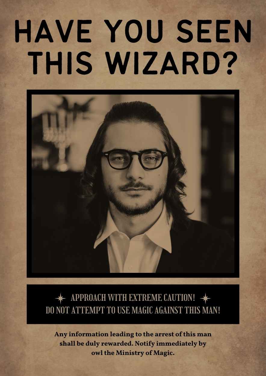 Old Harry Potter Wanted Poster - slide 1