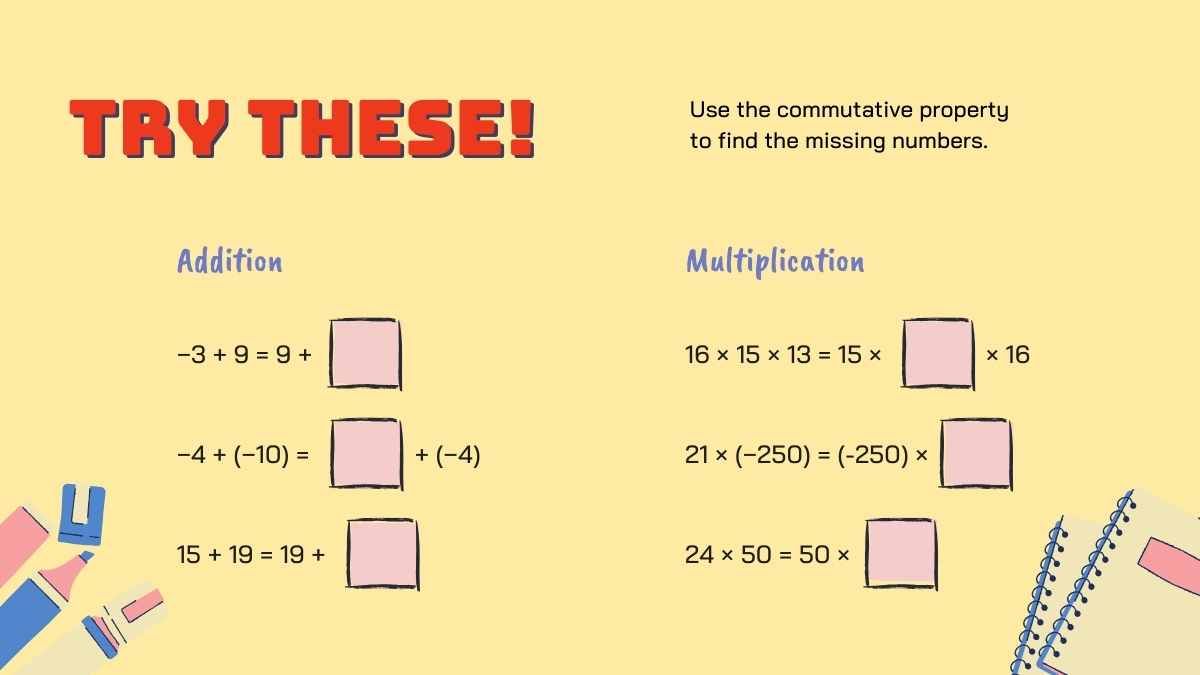 Operations with Integers Lesson for High School - slide 9