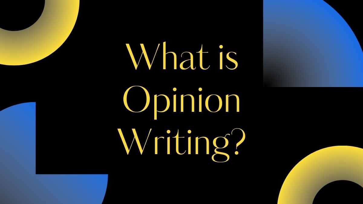 Opinion Writing Lesson for College - slide 7