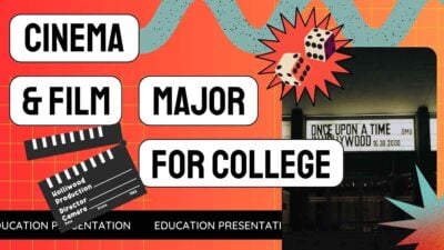 Funky Cinema & Film Major Education Slides