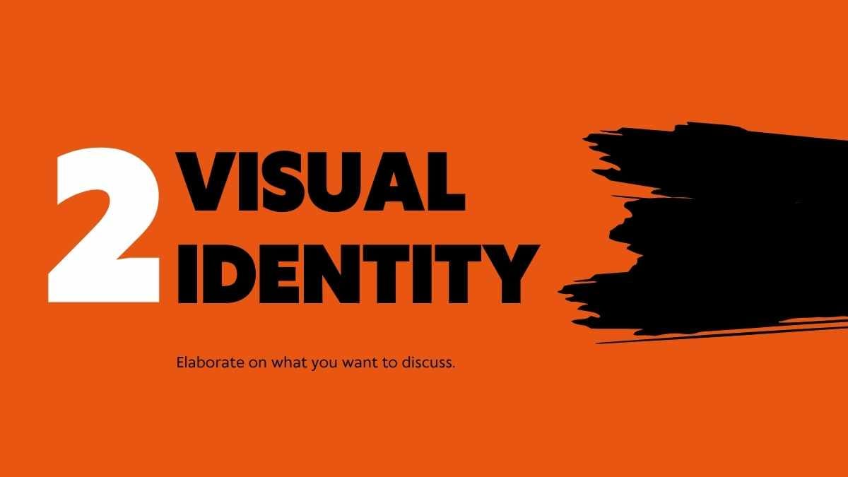 Bold Orange Branding Kit Slides - slide 14