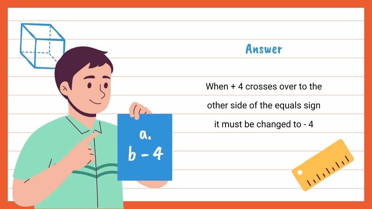 Slides de Quiz de Matemática com Ilustrações Fofas - deslizar 15