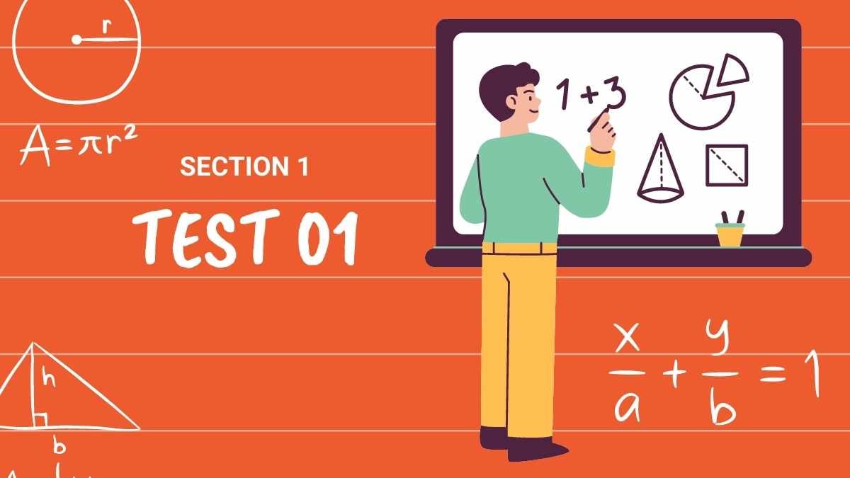 Slides de Quiz de Matemática com Ilustrações Fofas - deslizar 8