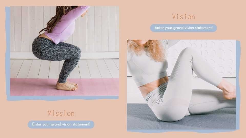 Plantillas Minimalistas de Gimnasio con Garabatos Orgánicos Modernos en Tonos Pastel - diapositiva 6