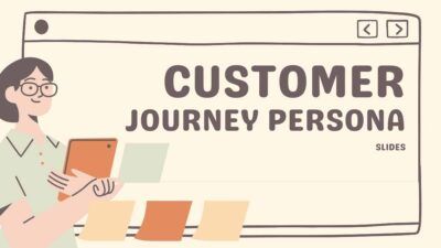Pastel Customer Journey Persona Slides