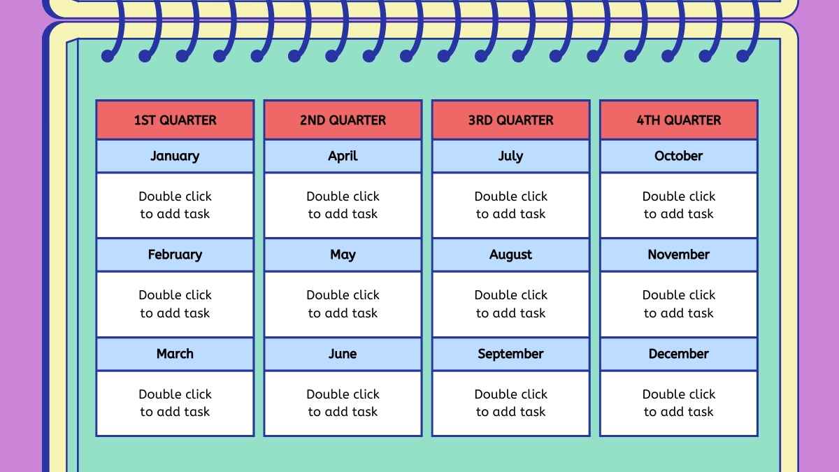 Pastel Cute Geometric Notebook Lesson Slides - slide 13