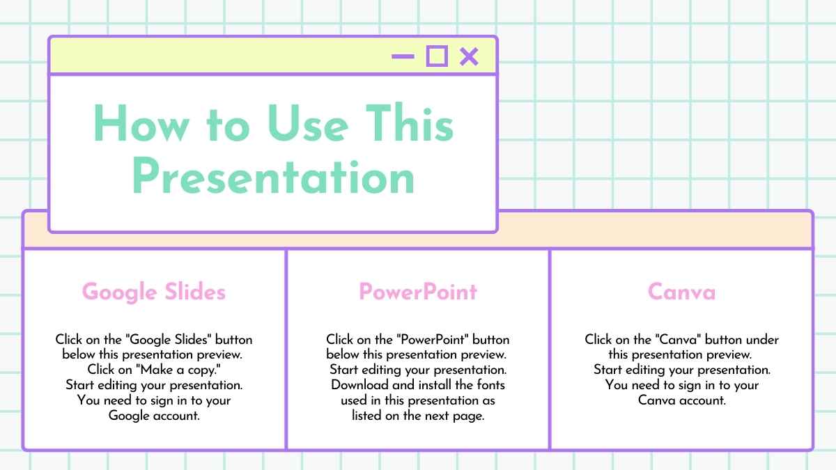 Slides de Plano de Marketing com Interface Fofa em Tons Pastel - deslizar 2