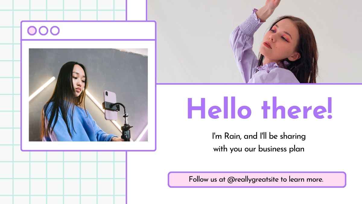 Pastel Cute Interface Marketing Plan Slides - slide 4