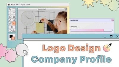 Slides Carnival Google Slides and PowerPoint Template Pastel Gradient UI Logo Design Company Profile 1