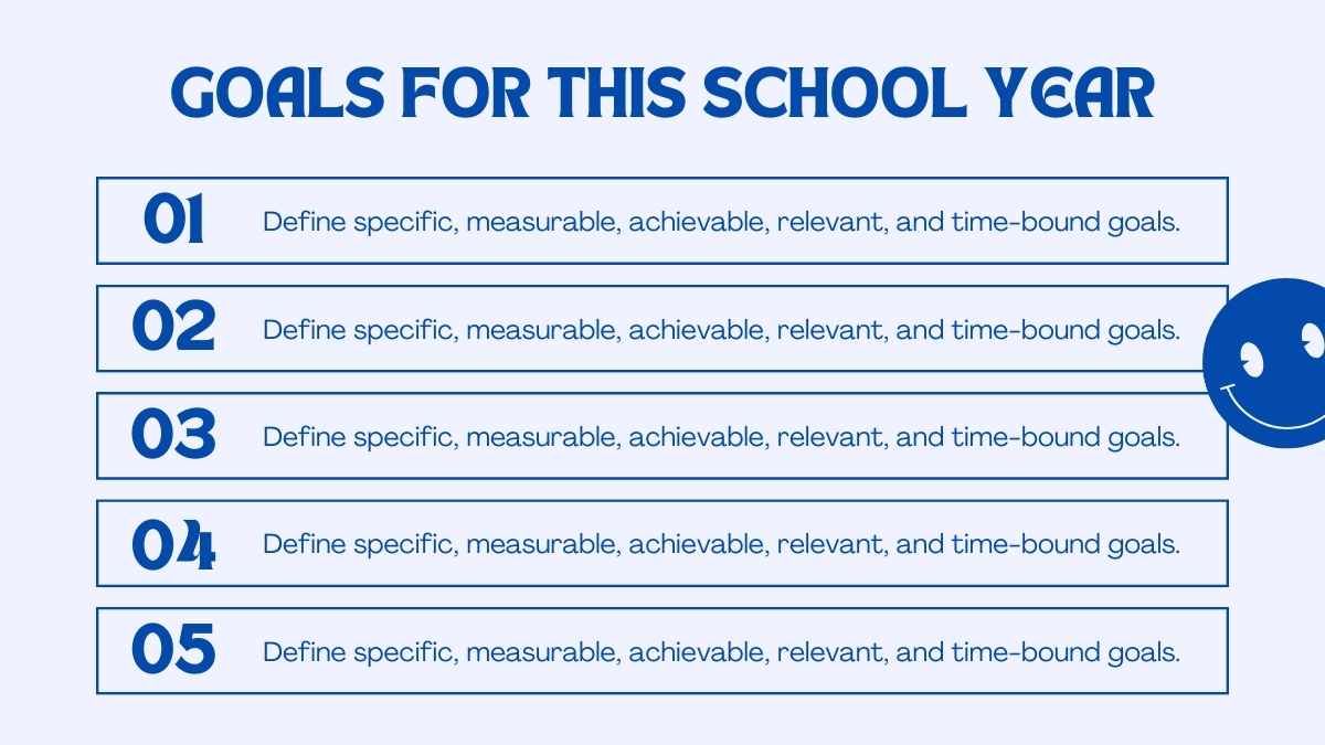 Bold Modern School Productivity Tracker - slide 3