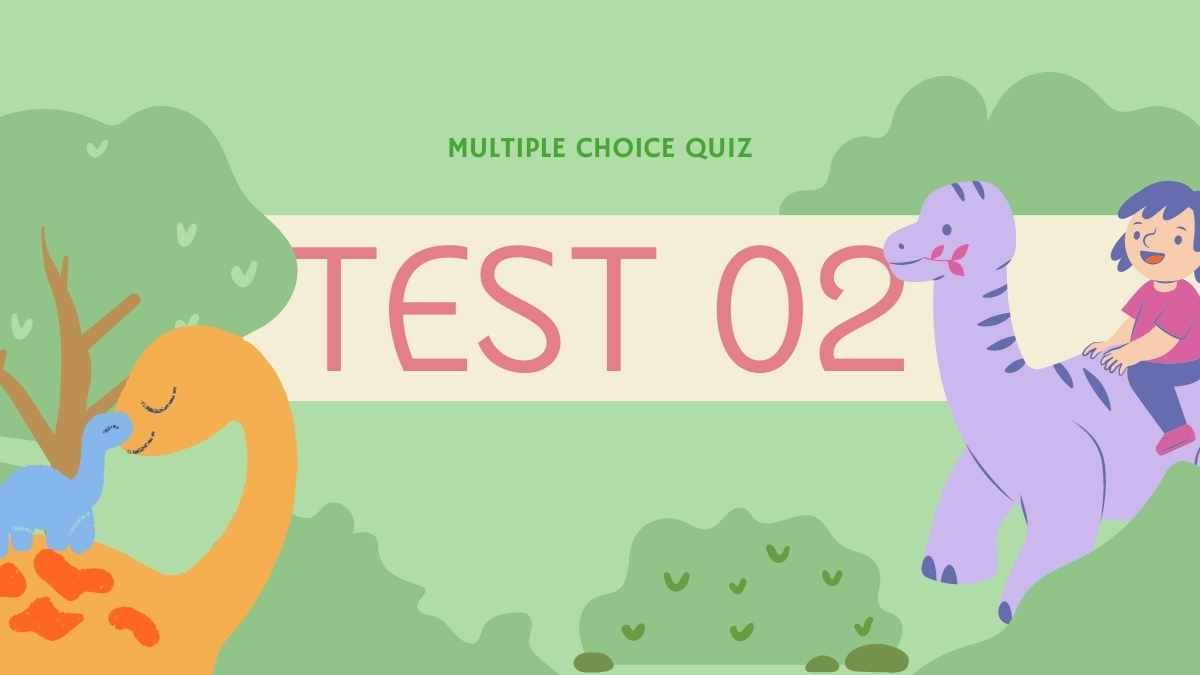 Cute Pastel Illustrated Pre-History Quiz Slides - slide 10