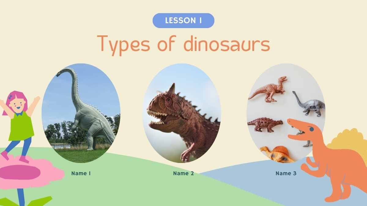 Cute Pastel Illustrated Pre-History Quiz Slides - slide 8