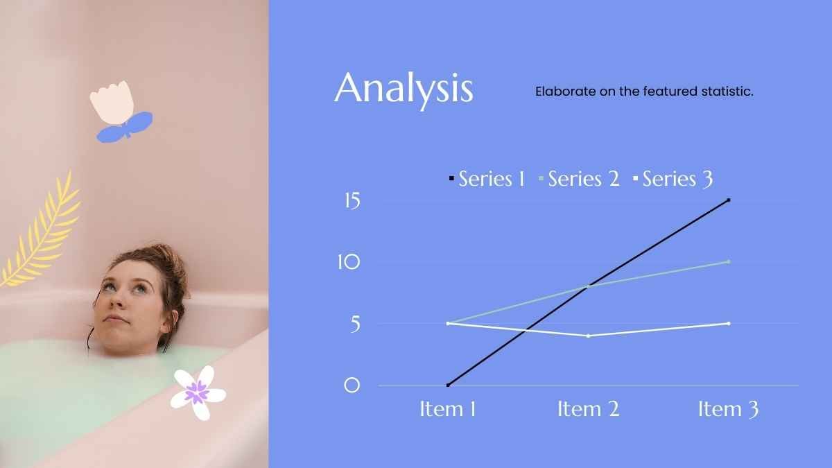 Slides de Lançamento de Produto com Flores Roxas - deslizar 15